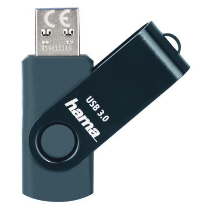 Hama Rotate unit&agrave; flash USB 128 GB USB tipo A 3.2 Gen 1 (3.1 Gen 1) Blu