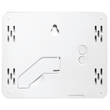 Misuratore di temperatura e umidit&agrave; interna Hama - Display digitale - Memoria dati - Indicatore di comfort - Montabile a parete - 10x1,1x8,2 ​​cm - Bianco