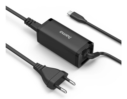 Hama 00200023 adattatore e invertitore Interno 65 W Nero