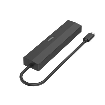 Hama 00200144 hub di interfaccia USB 3.2 Gen 1 (3.1 Gen 1) Type-C 5000 Mbit/s Nero