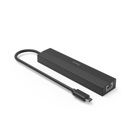 Hama 00200144 hub di interfaccia USB 3.2 Gen 1 (3.1 Gen 1) Type-C 5000 Mbit/s Nero