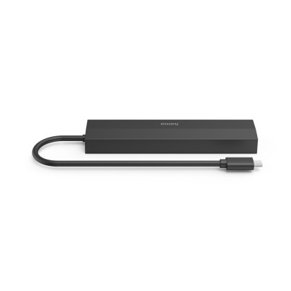 Hama 00200144 hub di interfaccia USB 3.2 Gen 1 (3.1 Gen 1) Type-C 5000 Mbit/s Nero
