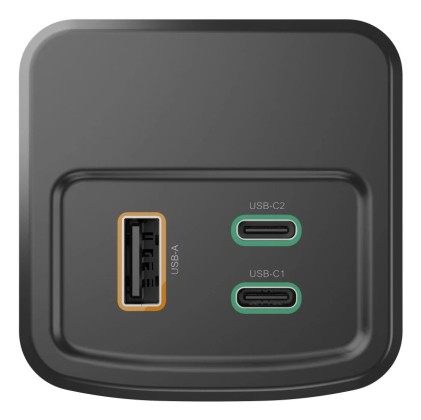 Hama High Power Ioni di Litio 24000 mAh Grigio