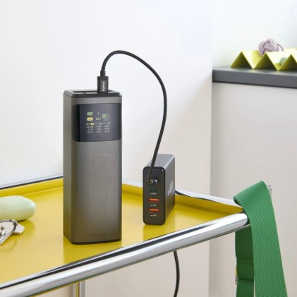 Hama High Power Ioni di Litio 24000 mAh Grigio