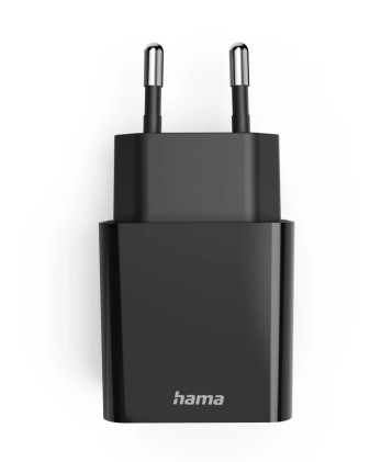 Hama 00201959 Caricabatterie per dispositivi mobili Auricolare, Power bank, Smartphone, Tablet Nero AC Ricarica rapida Interno