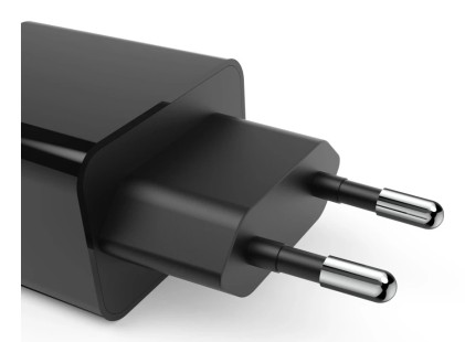 Hama 00201959 Caricabatterie per dispositivi mobili Auricolare, Power bank, Smartphone, Tablet Nero AC Ricarica rapida Interno