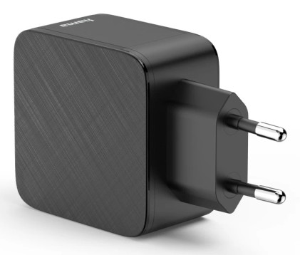 Hama 00201961 Caricabatterie per dispositivi mobili Auricolare, Computer portatile, Power bank, Smartphone, Tablet Nero AC Ricarica rapida Interno