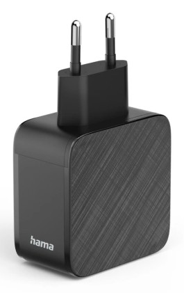 Hama 00201961 Caricabatterie per dispositivi mobili Auricolare, Computer portatile, Power bank, Smartphone, Tablet Nero AC Ricarica rapida Interno