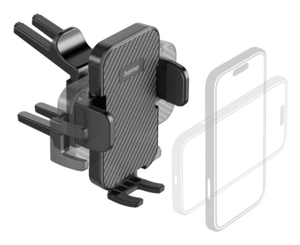 Hama 00201974 supporto per personal communication Supporto passivo Telefono cellulare/smartphone Nero
