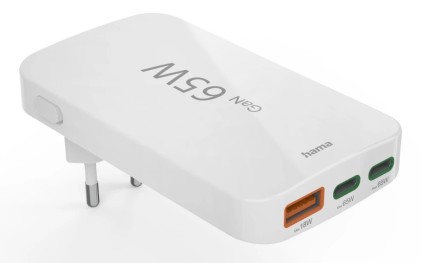 Hama 00201976 Caricabatterie per dispositivi mobili Computer portatile, Power bank, Smartphone, Tablet Bianco AC Ricarica rapida Interno