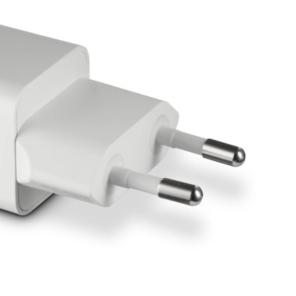 Hama 00201982 Caricabatterie per dispositivi mobili Smartphone, Tablet Bianco AC Ricarica rapida Interno