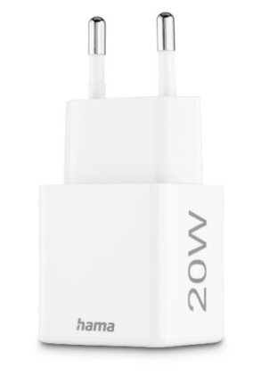 Hama 00201991 Caricabatterie per dispositivi mobili Auricolare, Power bank, Smartphone, Tablet Bianco AC Ricarica rapida Interno