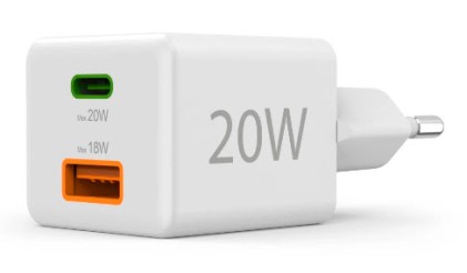Hama 00201991 Caricabatterie per dispositivi mobili Auricolare, Power bank, Smartphone, Tablet Bianco AC Ricarica rapida Interno