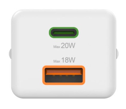Hama 00201991 Caricabatterie per dispositivi mobili Auricolare, Power bank, Smartphone, Tablet Bianco AC Ricarica rapida Interno