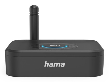 Adattatore audio Bluetooth Hama Link It Solo - USB-C - Portata 50 m - Jack femmina da 3,5 mm - Nero