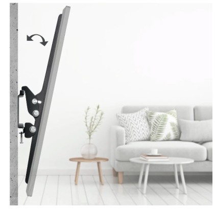 Hama 00220808 Supporto TV a parete 190,5 cm (75") Nero