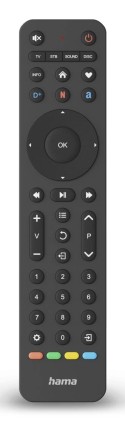 Hama 00221053 telecomando IR Wireless TV Pulsanti