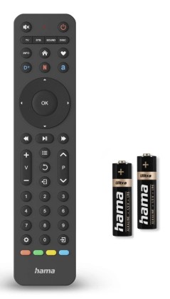 Hama 00221053 telecomando IR Wireless TV Pulsanti