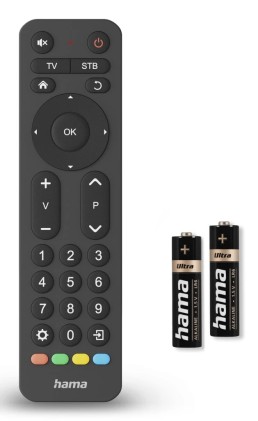 Hama 00221056 telecomando IR Wireless TV Pulsanti