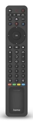 Hama 00221057 telecomando IR Wireless Ricevitore AV, DVD/Blu-ray, TV Pulsanti