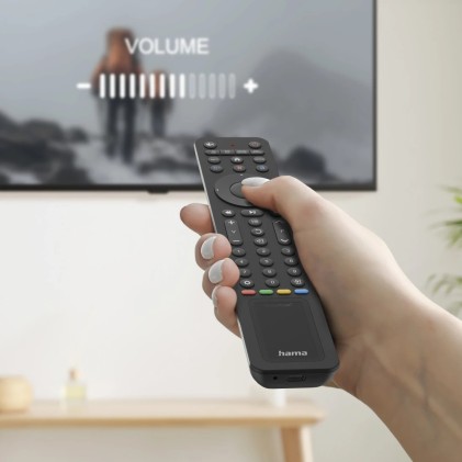 Hama 00221057 telecomando IR Wireless Ricevitore AV, DVD/Blu-ray, TV Pulsanti