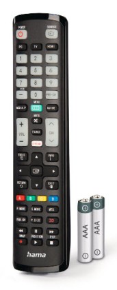 Hama 00221060 telecomando IR Wireless TV Pulsanti