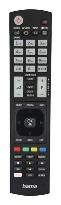Hama 00221061 telecomando IR Wireless TV Pulsanti