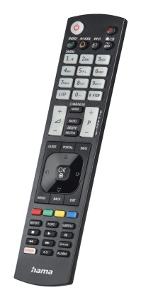 Hama 00221061 telecomando IR Wireless TV Pulsanti