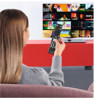 Hama 00221062 telecomando IR Wireless TV Pulsanti