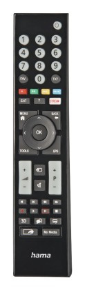 Hama 00221065 telecomando IR Wireless TV Pulsanti