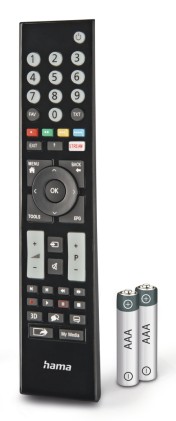 Hama 00221065 telecomando IR Wireless TV Pulsanti