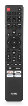 Hama 00221067 telecomando IR Wireless TV Pulsanti