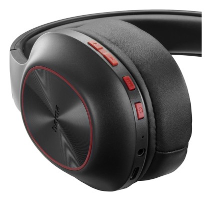 Hama Spirit Calypso III Auricolare Wireless A Padiglione Musica e Chiamate Bluetooth Nero, Rosso