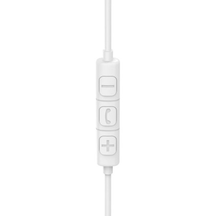 Hama Fun C Auricolare Cablato A Padiglione Musica e Chiamate USB tipo-C Bianco