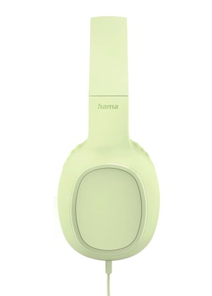 Hama Fun C Auricolare Cablato A Padiglione Musica e Chiamate USB tipo-C Verde