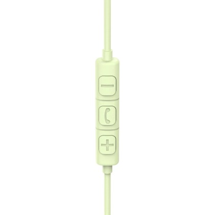 Hama Fun C Auricolare Cablato A Padiglione Musica e Chiamate USB tipo-C Verde