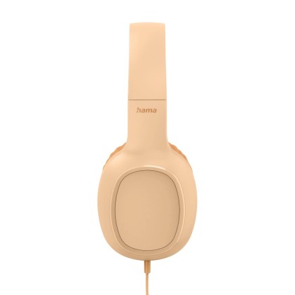 Hama Fun C Auricolare Cablato A Padiglione Musica e Chiamate USB tipo-C Arancione