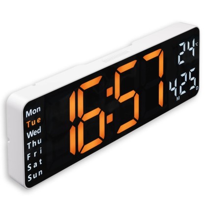 Hama Santa Cruz Orologio digitale Rettangolo Nero