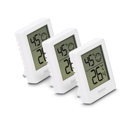 Hama Cres Termometro da ambiente elettronico Interno Bianco