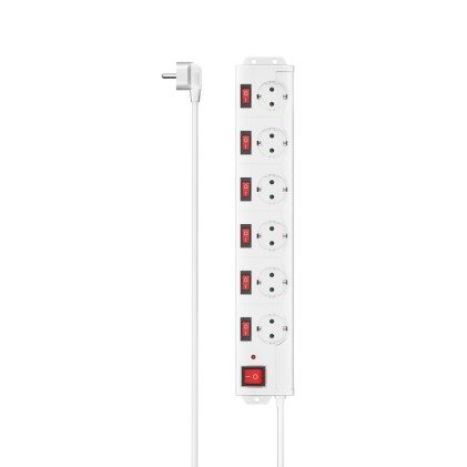 Hama 00223159 Presa elettrica intelligente 6 presa(e) AC 1,4 m 3680 W