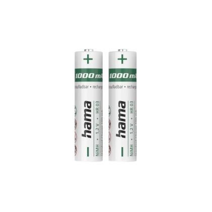 Hama 00223524 batteria per uso domestico Batteria ricaricabile Mini Stilo AAA Nichel-Metallo Idruro (NiMH)