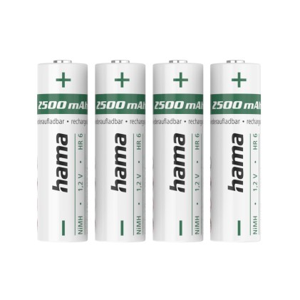 Hama 00223531 batteria per uso domestico Batteria ricaricabile Stilo AA Nichel-Metallo Idruro (NiMH)
