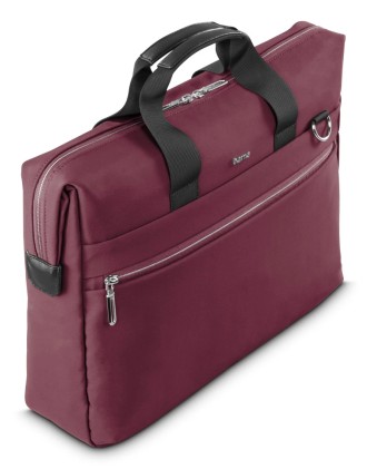 Hama Ultimate Maletin para Portatiles hasta 16.2" - Poliester - Interior Acolchado - 44.5x7x34cm - Color Rojo