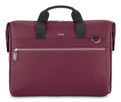 Hama Ultimate Maletin para Portatiles hasta 16.2" - Poliester - Interior Acolchado - 44.5x7x34cm - Color Rojo