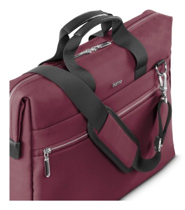 Hama Ultimate Maletin para Portatiles hasta 16.2" - Poliester - Interior Acolchado - 44.5x7x34cm - Color Rojo