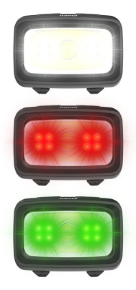 Hama HL350 Nero, Blu, Giallo Torcia a fascia LED