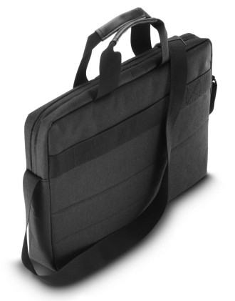 Hama Genua Maletin para Portatiles hasta 15.6" - Poliester - Bandolera Ajustable - Bolsillo Frontal - 42.5x5x31cm - Color Negro