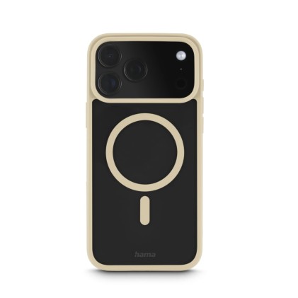 Hama Frame Protect custodia per cellulare 17,5 cm (6.9") Cover Beige, Trasparente