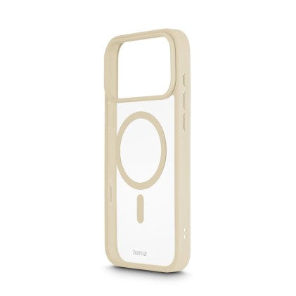 Hama Frame Protect custodia per cellulare 17,5 cm (6.9") Cover Beige, Trasparente