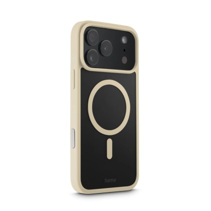 Hama Frame Protect custodia per cellulare 17,5 cm (6.9") Cover Beige, Trasparente